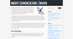 Desktop Screenshot of bestchoicereviews.org